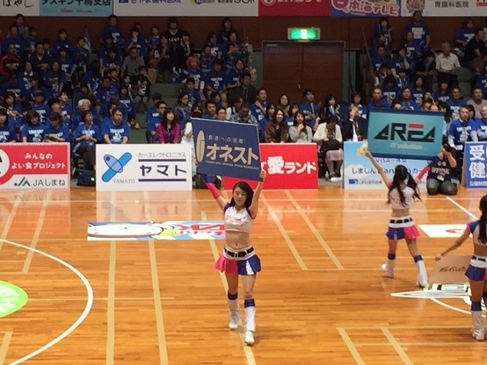 オネストは、Bリーグ島根スサノオマジックのオフィシャルスポンサーです6